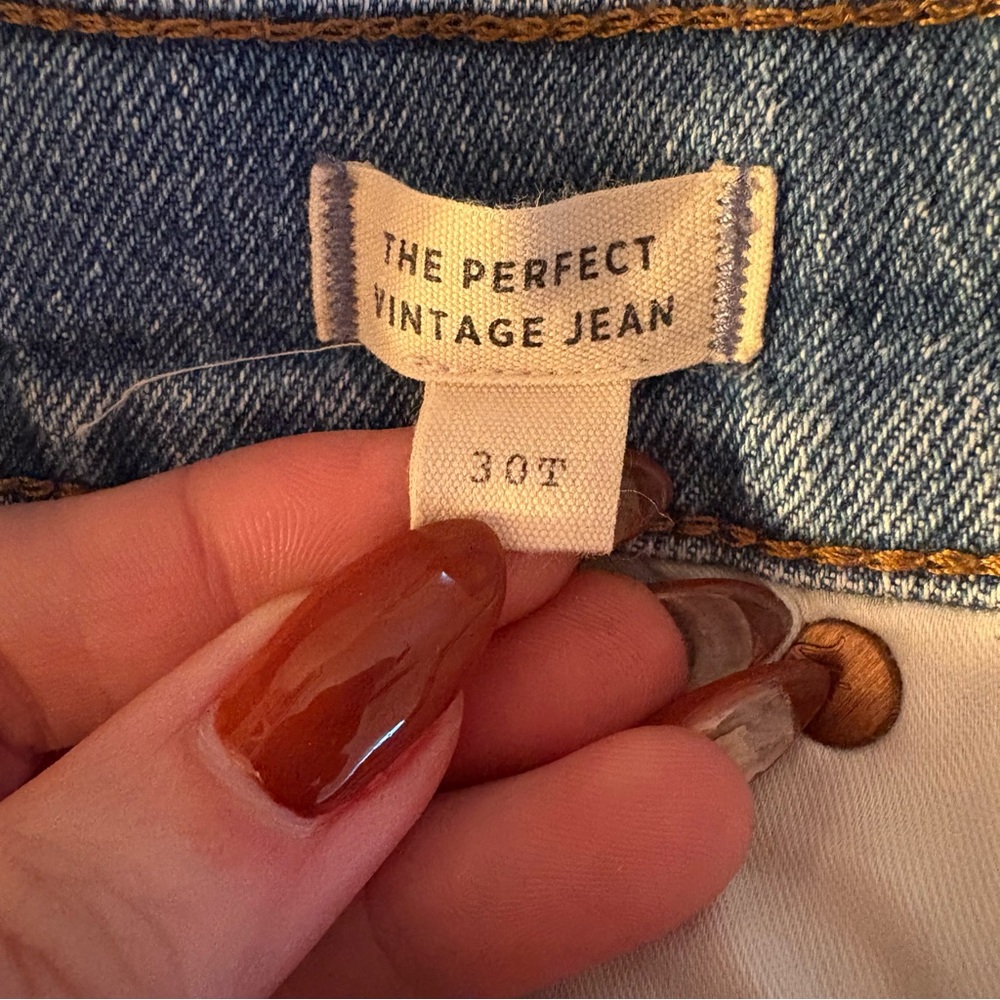 Madewell Women's High Rise Jeans - Classic Blue - Picture 11 of 13